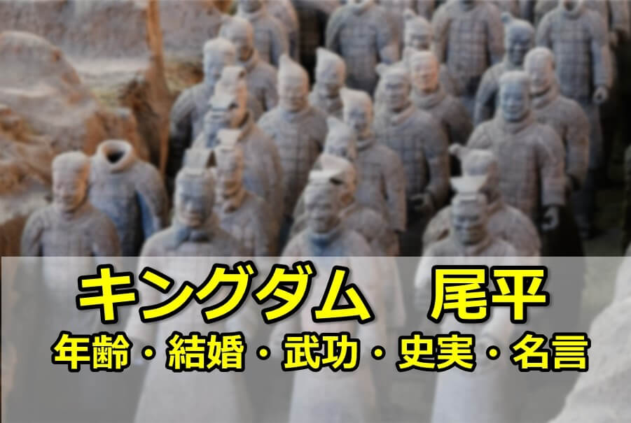 キングダム 尾平 びへい のキャスト 年齢 結婚 武功 史実 名言 現在 So Many Stars