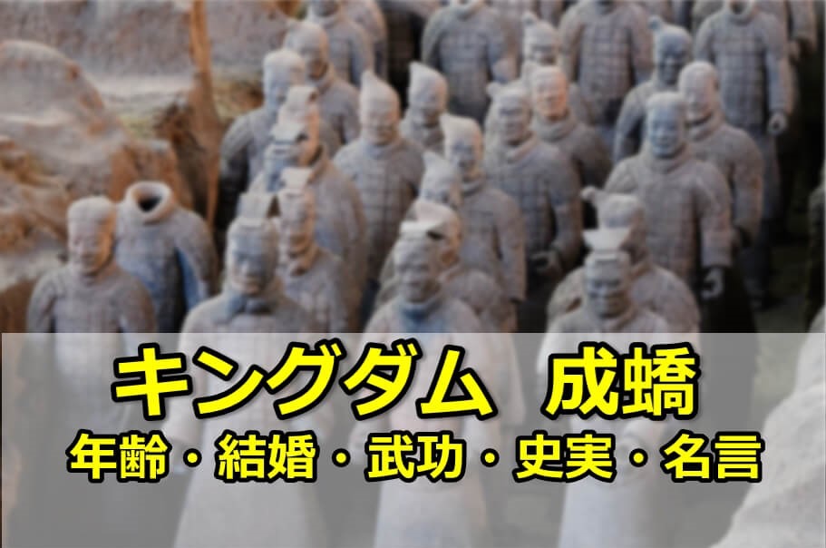 キングダム 成蟜 せいきょう のキャスト 年齢 結婚 武功 史実 名言 現在 So Many Stars
