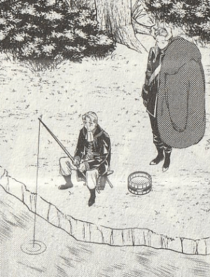 グリュック伯爵とマハト『葬送のフリーレン』10巻p.88